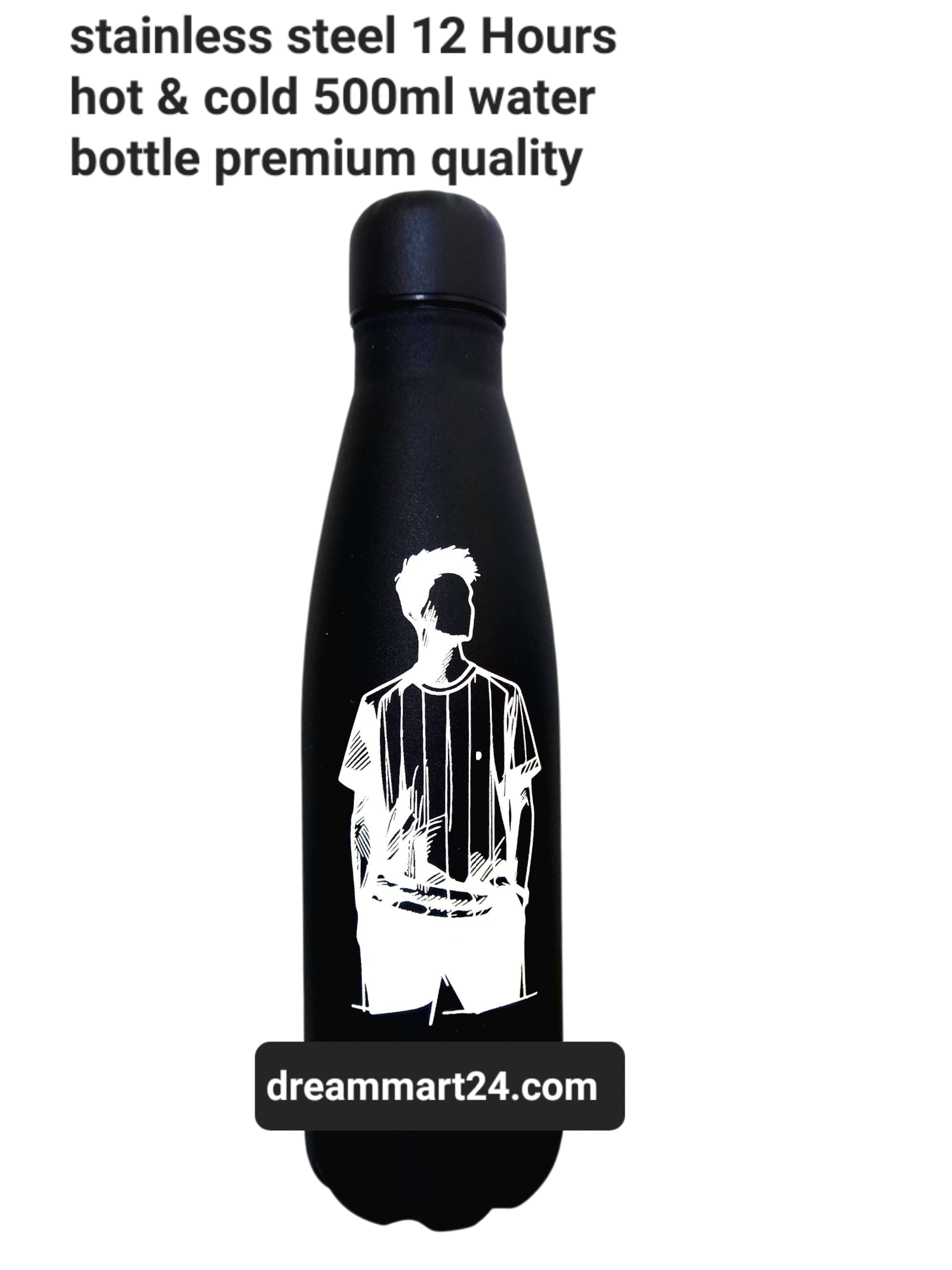 stainless steel 12 Hours hot & cold 500ml water bottle BPA Free premium quality