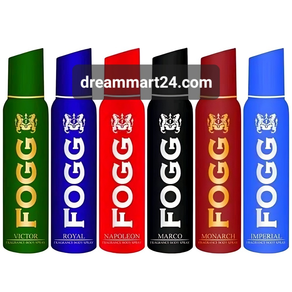 Fogg Fragrance Body Sprays, Different scents For both boys and girls long-lasting fragrances.120g/120ml