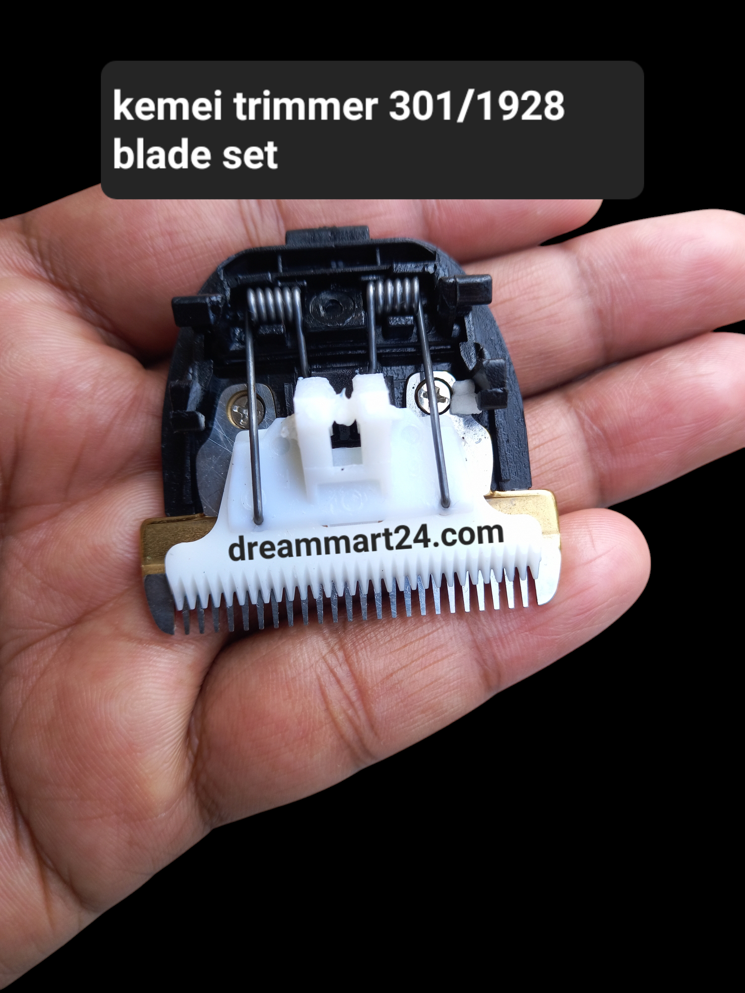 Kemei trimmer 301/1928 blade set 1 pcs